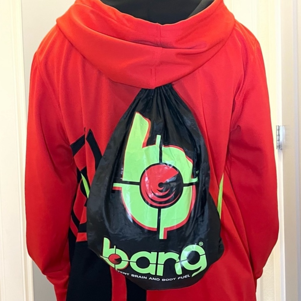 BANG ENERGY 💥 drawstring backpack 🎒